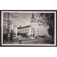 ROSARIO SANTA FE TRANVIAS Y CINE ANTIGUA TARJETA POSTAL